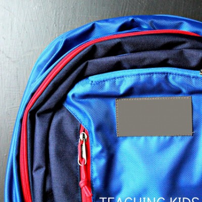 Teaching Children How to Be Responsible for their Own Backpack