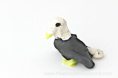 Bald Eagle Play-Doh Sculpture