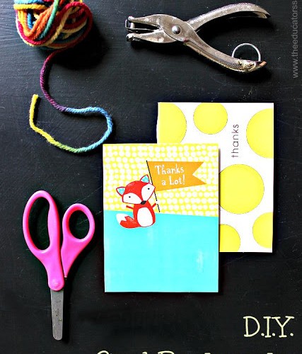 A Novel Idea: Old Cards as Bookmarks : An ECO Craft for Kids to help them keep their place in their favorite book. Great for rainy day craft and reading!