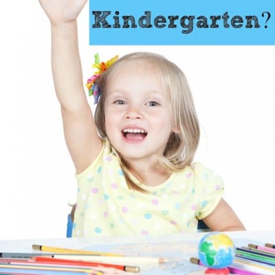 Sending a Smart Kid to Kindergarten