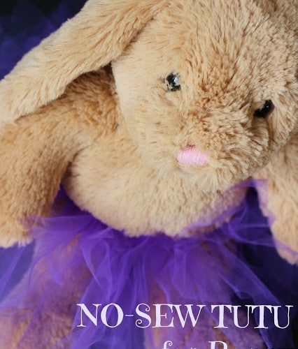 No Sew Tutu Tutorial for Kids