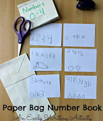 Writing Number Book