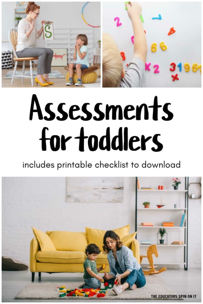 Assessments for Toddlers and Preschoolers for Parents and Teachers