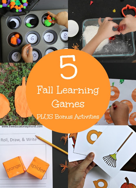 Fall Learning Games for Kids