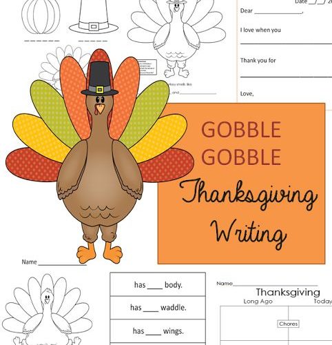 Thanksgiving Writing Prompt for Kids