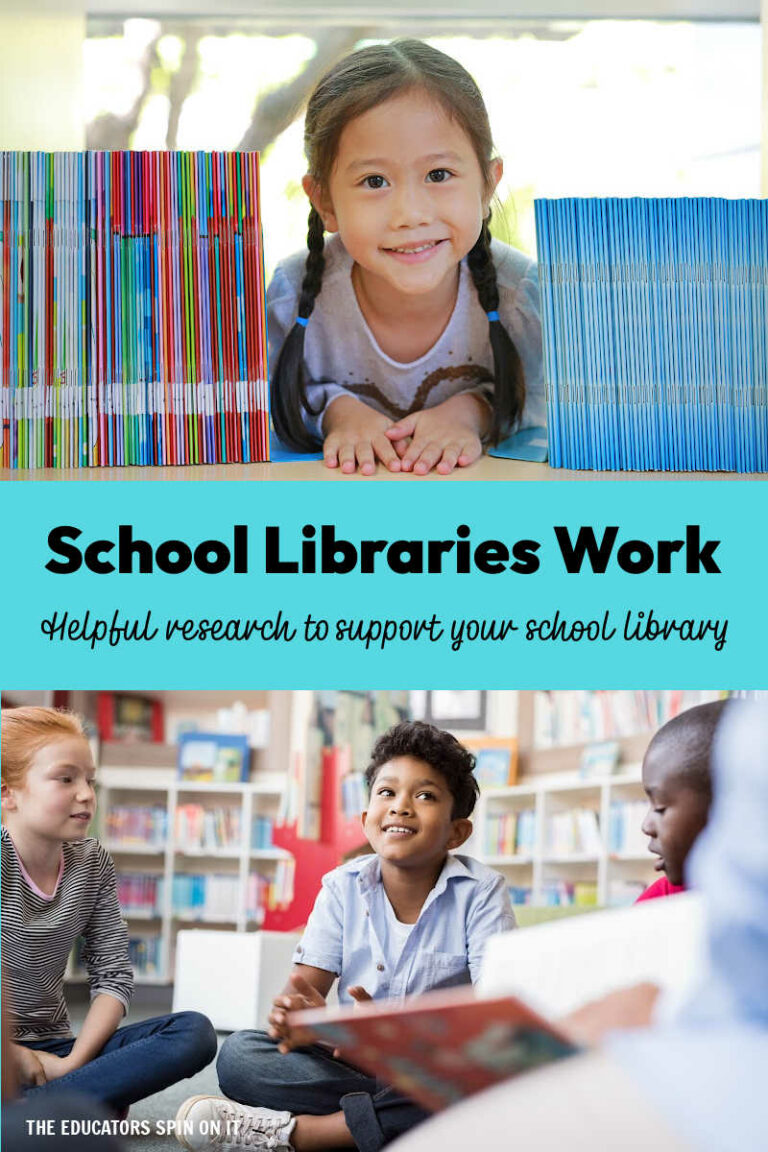 School Libraries Work The Educators' Spin On It