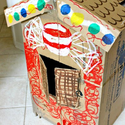 Candy Free Gingerbread House Ideas for Kids