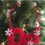 Personalized Ornament Craft by Kids for Christmas