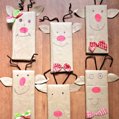 Reindeer Candy Bar Wrappers
