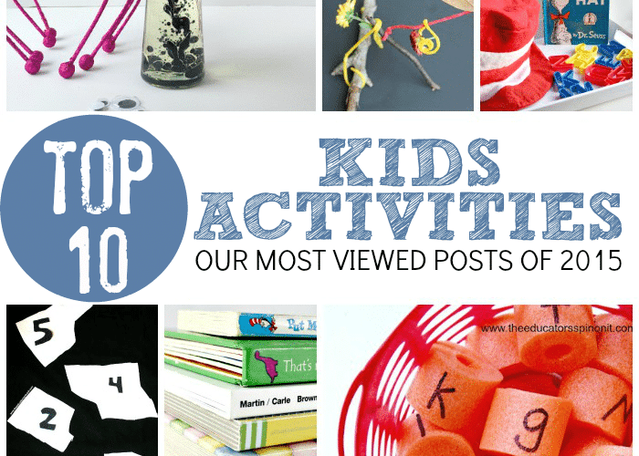 Top 10 Kids Activities from 2015