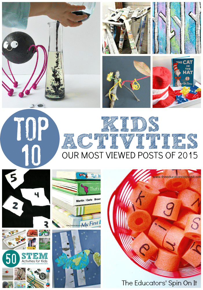 Top 10 Kids Activities from 2015