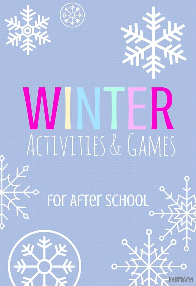 Winter Activities and Games for After School