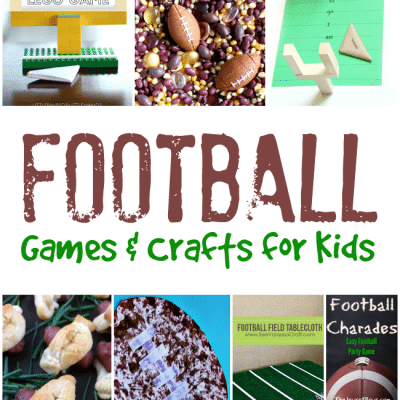 Football Themed Fun for Gametime with Kids