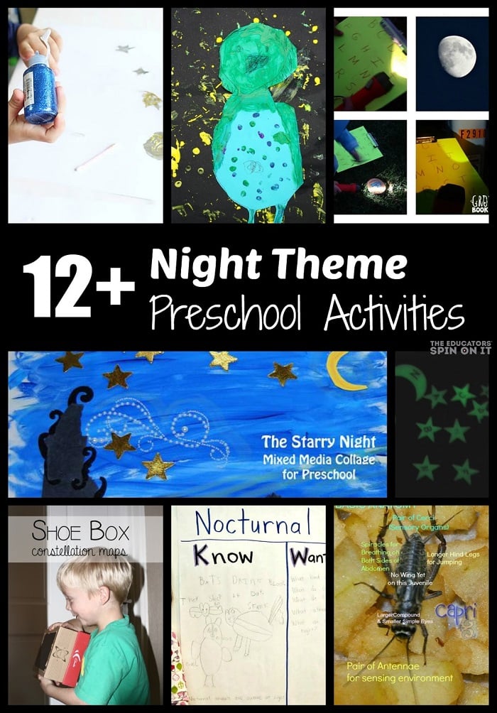 12+ Night Theme Activities