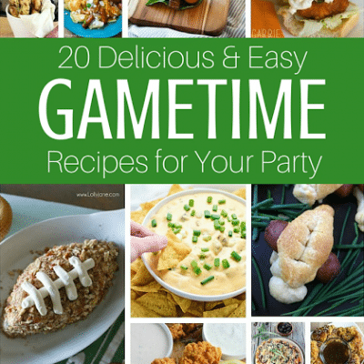 20 Must-Have GameTime Appetizers for the Big Game on Sunday!