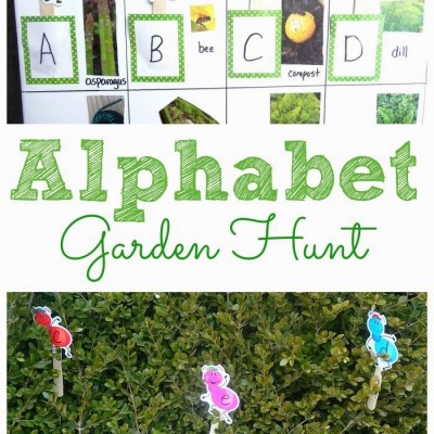Alphabet Garden Hunt Game