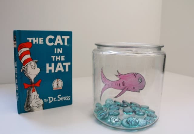 cat in the hat fish stuffed animal