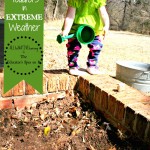 Gardening with toddlers in Extreme Weather