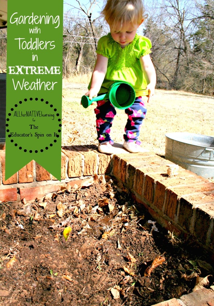 Kids Gardening in Extreme Drought Conditions