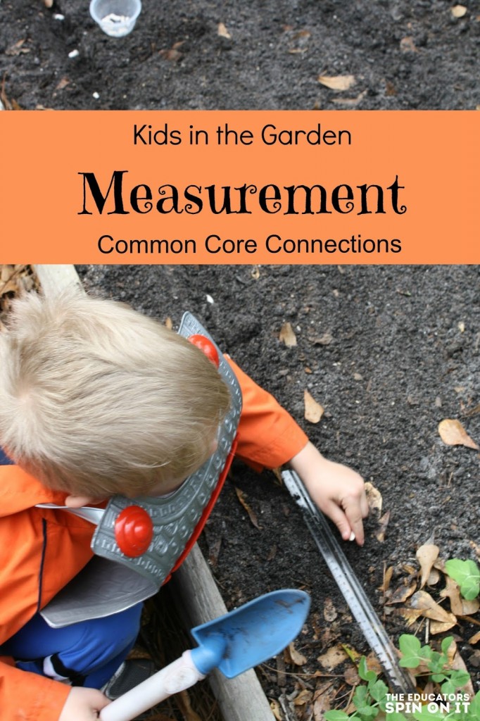 Garden Math Activity with Measurement