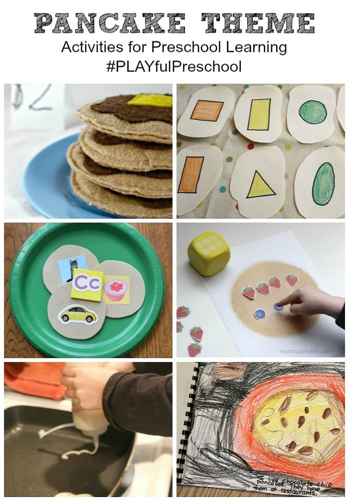 Pancake activities for Preschoolers 