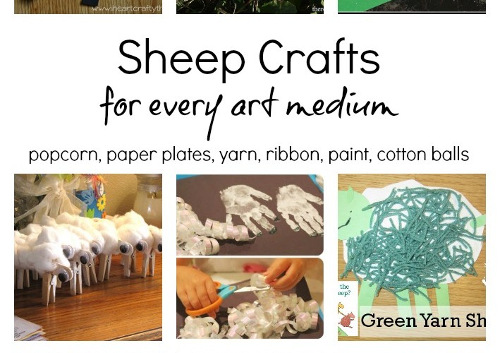 Sheep Crafts for Kids