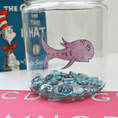 The Cat in the Hat Alphabet Fishbowl Sensory Game
