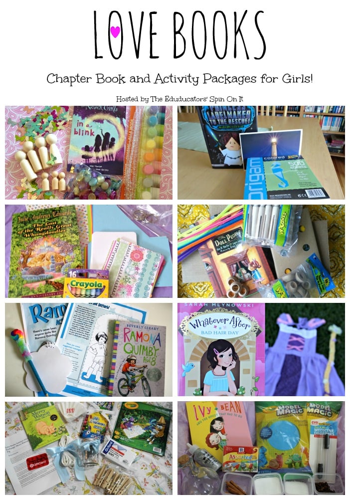 Chapter Books for Girls with Activity Ideas for LOVE BOOKS exchange