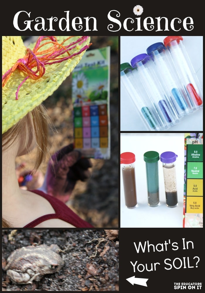 Garden Science with Soil Testing with Kids 