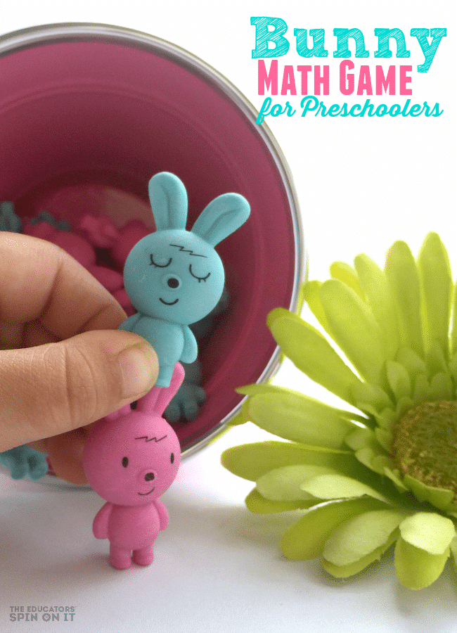 Bunny Math Game for Preschoolers