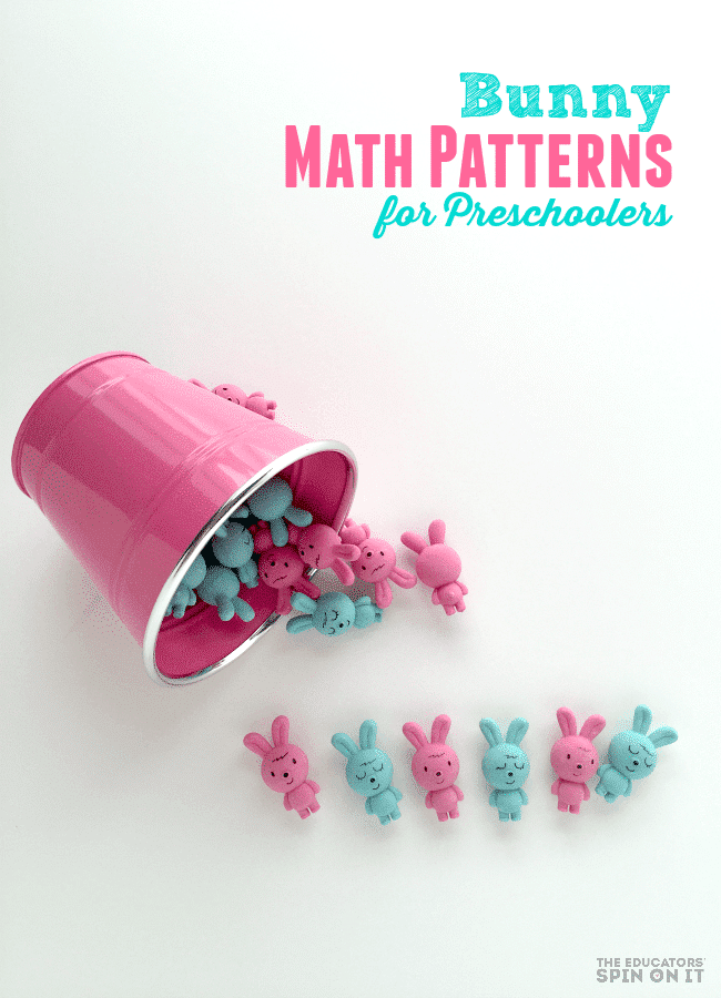 Bunny Math Patterns for Preschoolers