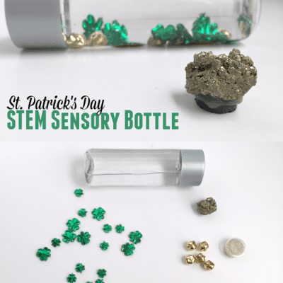 St. Patrick’s Day STEM Activity Sensory Bottle