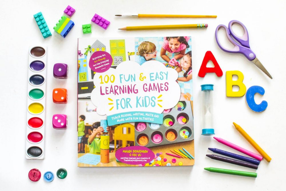 100 Fun and Easy Learning Games for Kids with learning materials