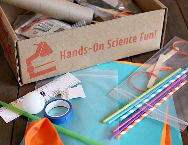 Groovy Lab in a Box is a monthly STEM kit that encourages critical thinking, problem solving and fun!