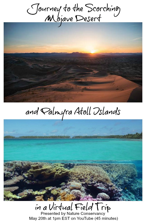 a live virtual field trip to California’s Mojave Desert and Palmyra Atoll.Powering the Planet: Renewable Energy