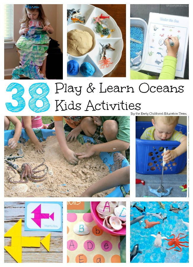 Play and Learn Oceans: 38 Activities for Kids