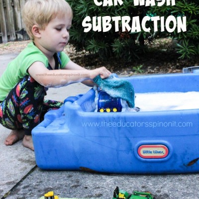 SPLASH, GIGGLE, and LEARN. How to set up Car Wash Subtraction