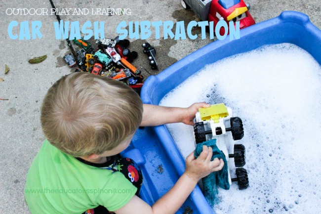 Car Wash Subtraction - spashing fun way to learn math