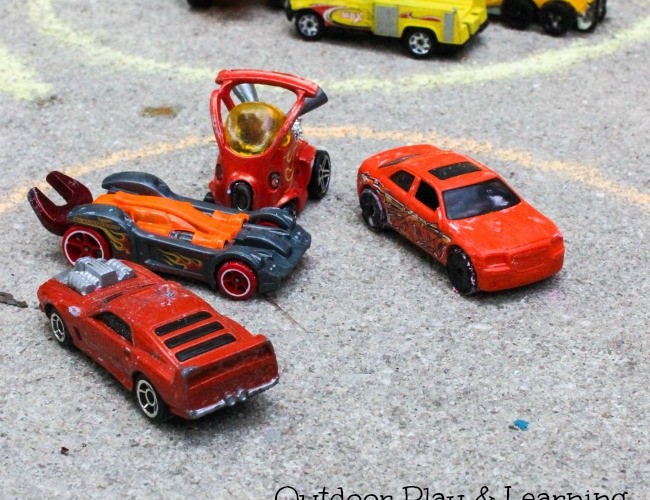 Outdoor Car Play and Learning Cars and Colors