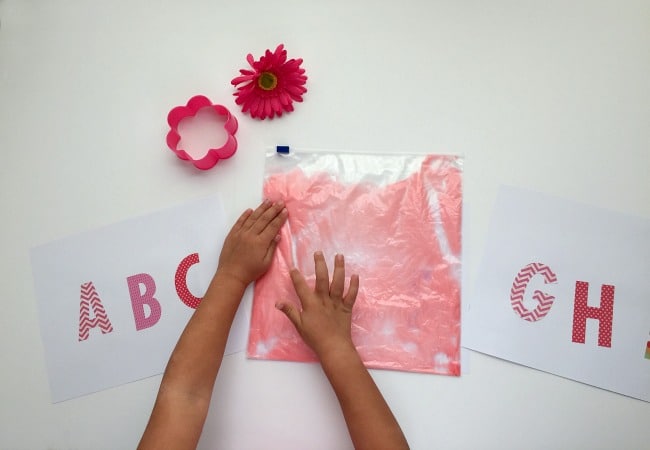 Alphabet Game inspired by Pinkalicious