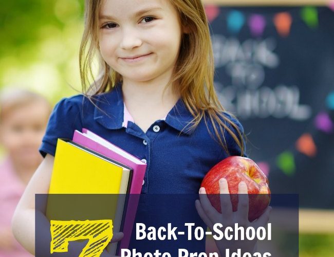 Back to School Photo Prop Ideas that you may not have thought of yet!