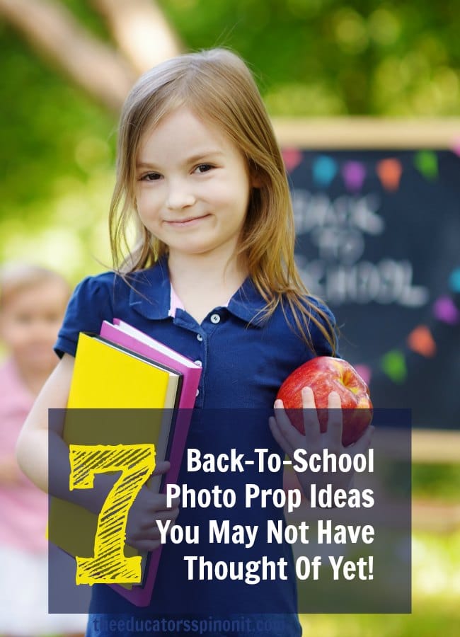 Back to School Photo Prop Ideas