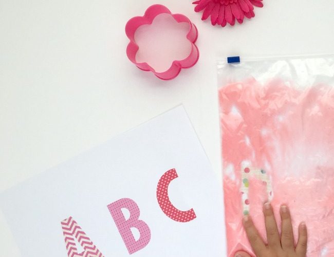 Pinkalicious Inspired Alphabet Game for Kids