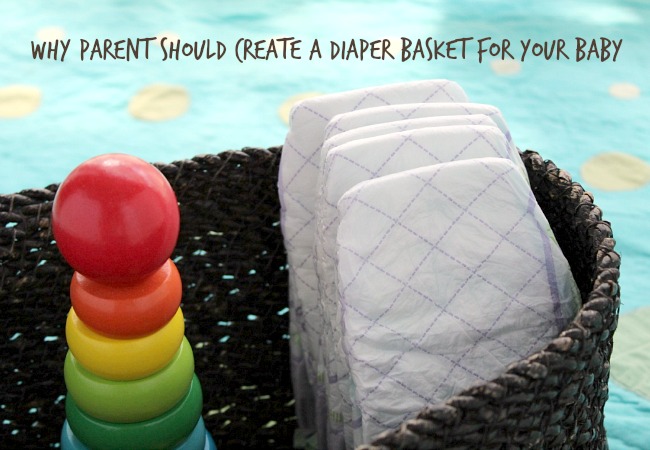 Creating a Diaper Basket for your Baby 