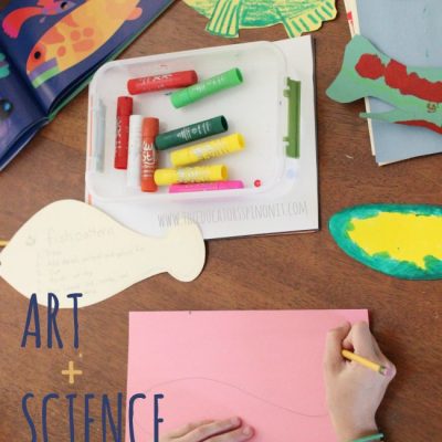 Open Ended Fish Art and Science Project for Creative Kids to Make and Do