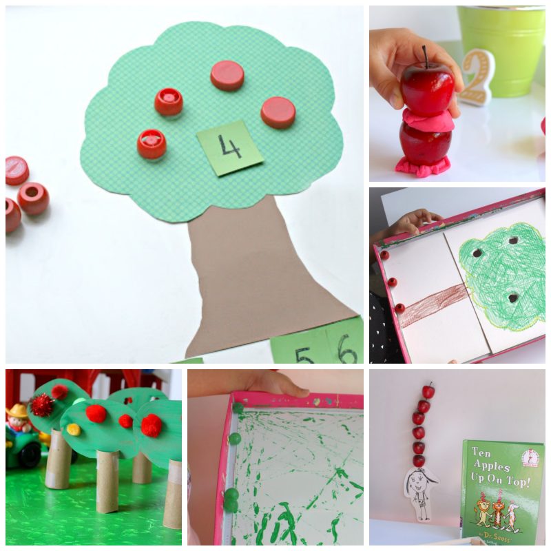 Apple Activities for Preschoolers and Toddlers at The Educators' Spin On it