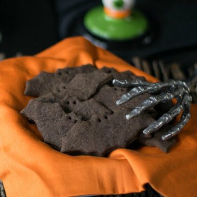 DIY Bats and Cats Chocolate Graham Crackers for Kids to Make and Eat