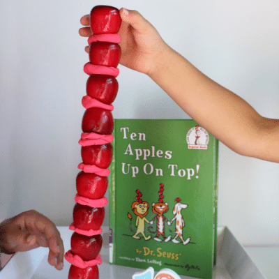 Stacking Apples Game: A Fall STEM Activity for Kids