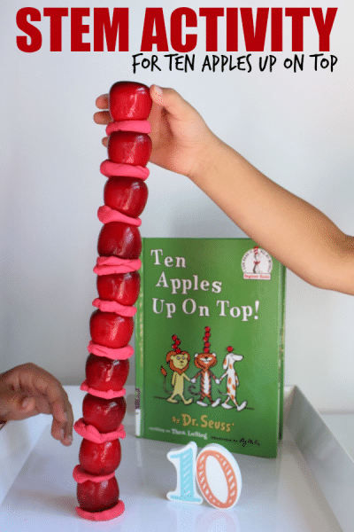 Stacking Apples Game: A Fall STEM Activity for Kids