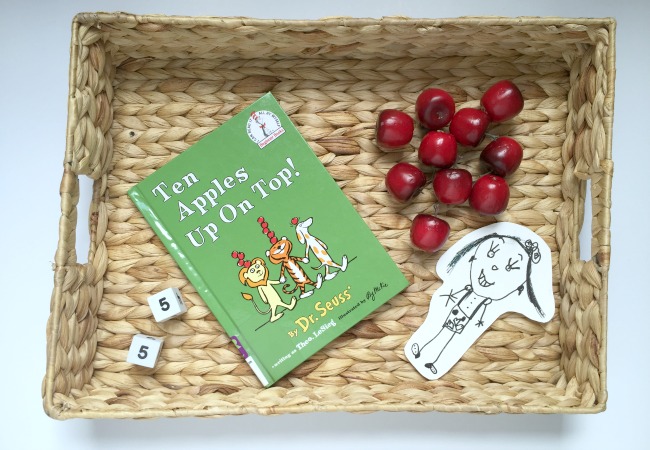 ten apples up on top math game for kids